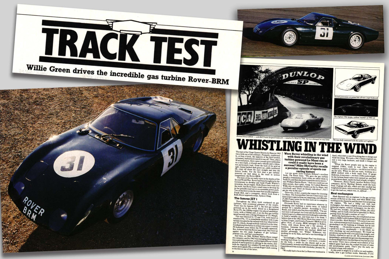 Classic & Sports Car – Remember when we drove Rover-BRM’s turbine-powered racer?