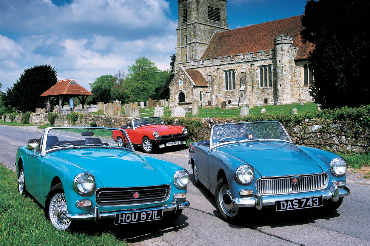 Classic & Sports Car – MG Midget MkI, MkIII and 1500: small change