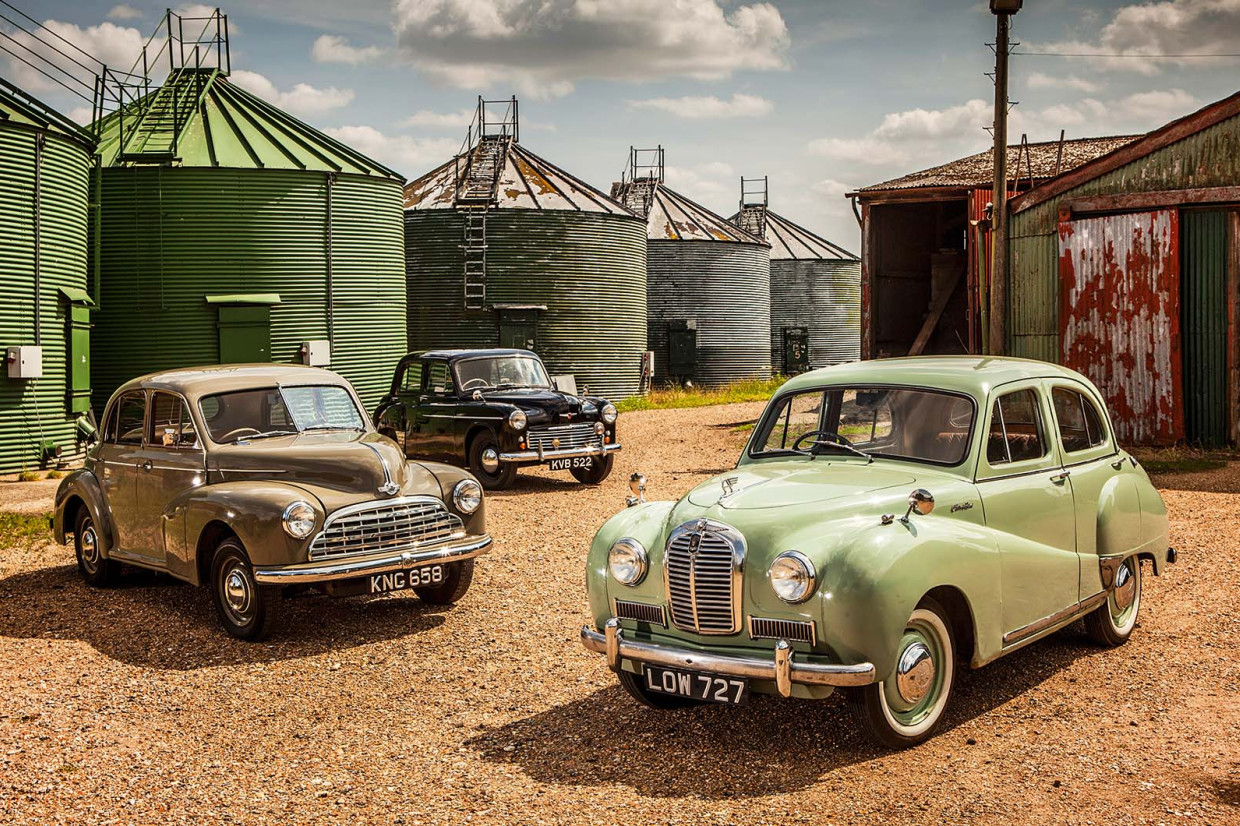 Classic & Sports Car – Morris Oxford vs Hillman Minx vs Austin Somerset: post-war Brits