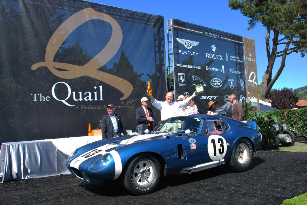 Shelby Coupe is a popular winner at Quail