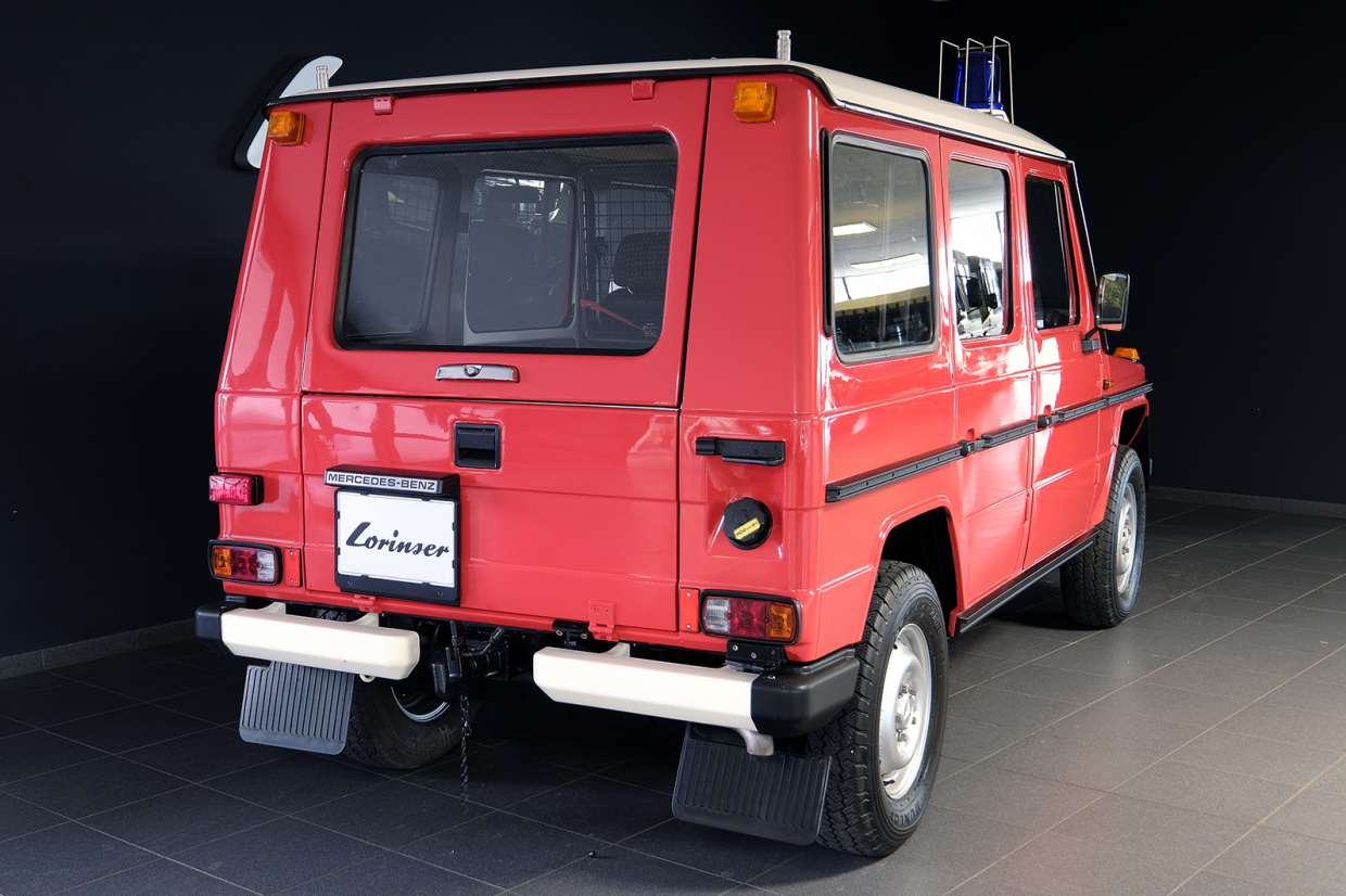 Classic & Sports Car – The classic Mercedes G-Wagen fire truck you never knew you needed
