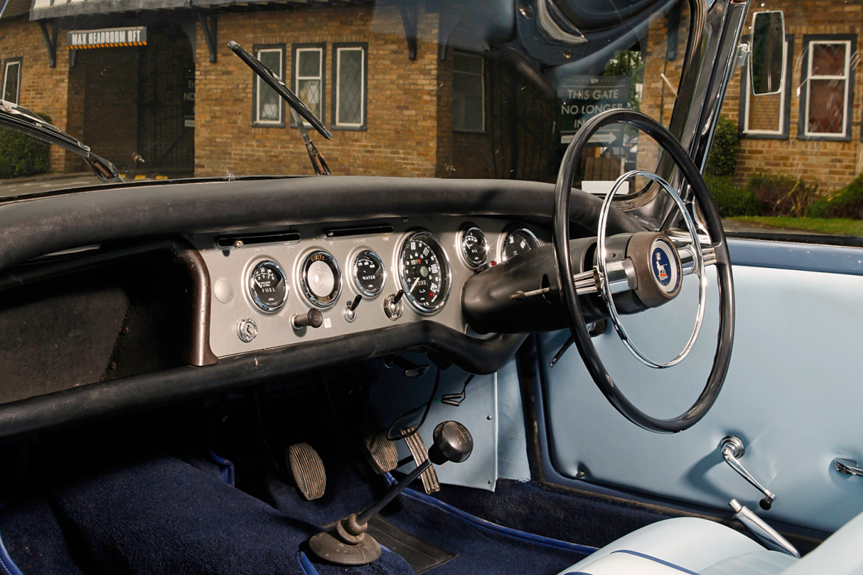 Classic & Sports Car – Driving the original James Bond car, a Sunbeam Alpine