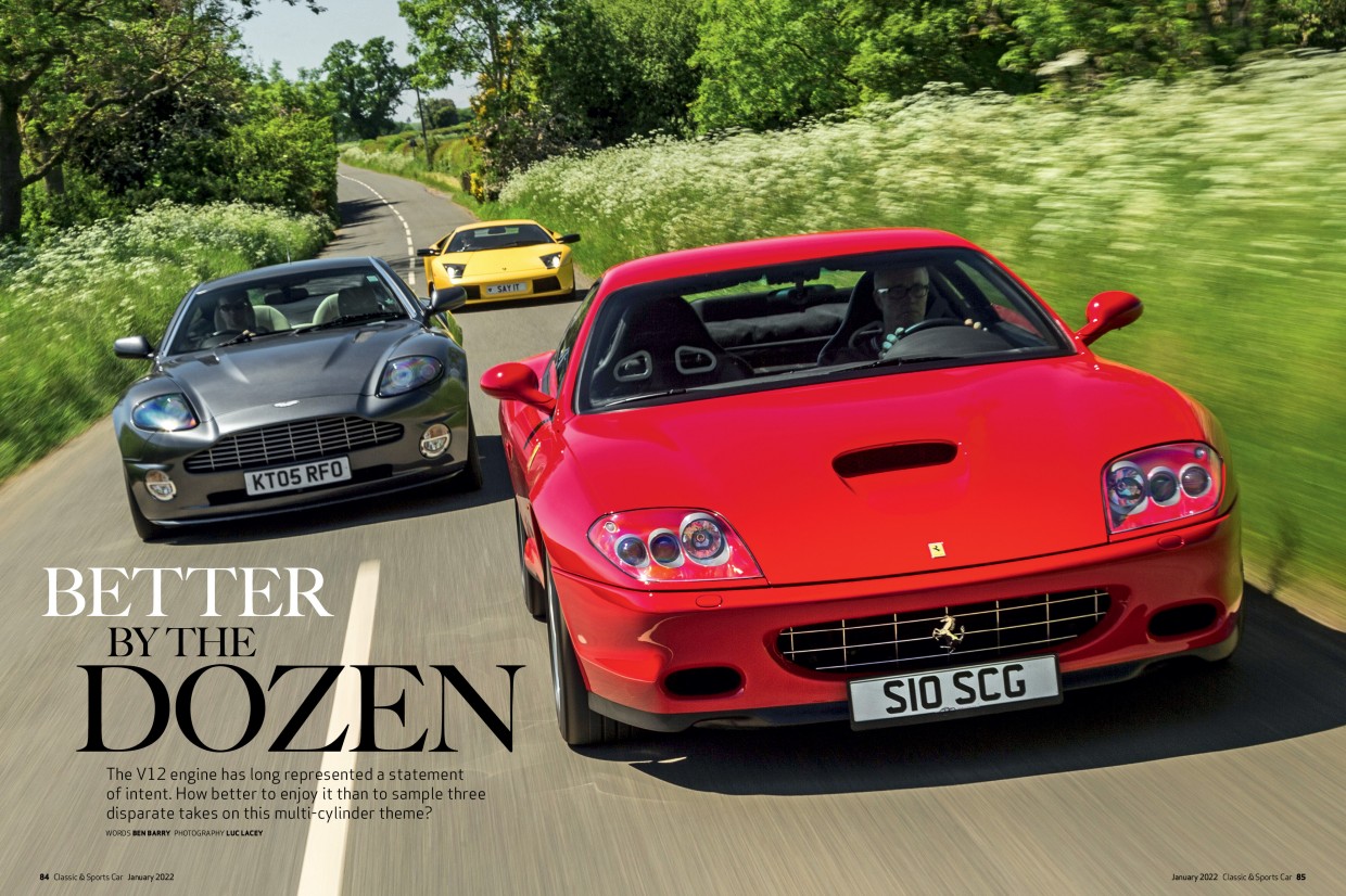 Classic & Sports Car – V12 thunder: inside the January 2022 issue of C&SC