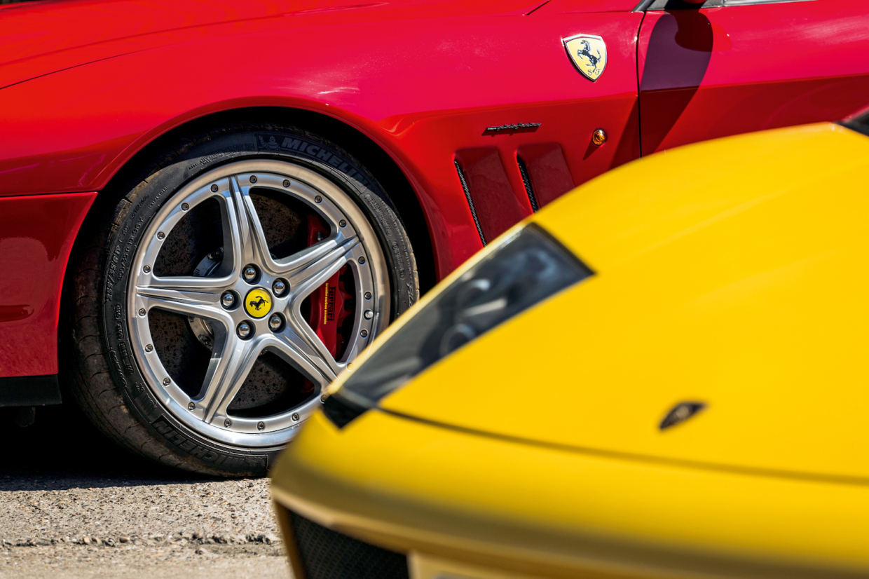 Classic & Sports Car – Better by the dozen: Lamborghini Murciélago vs Aston Martin Vanquish S vs Ferrari 575M