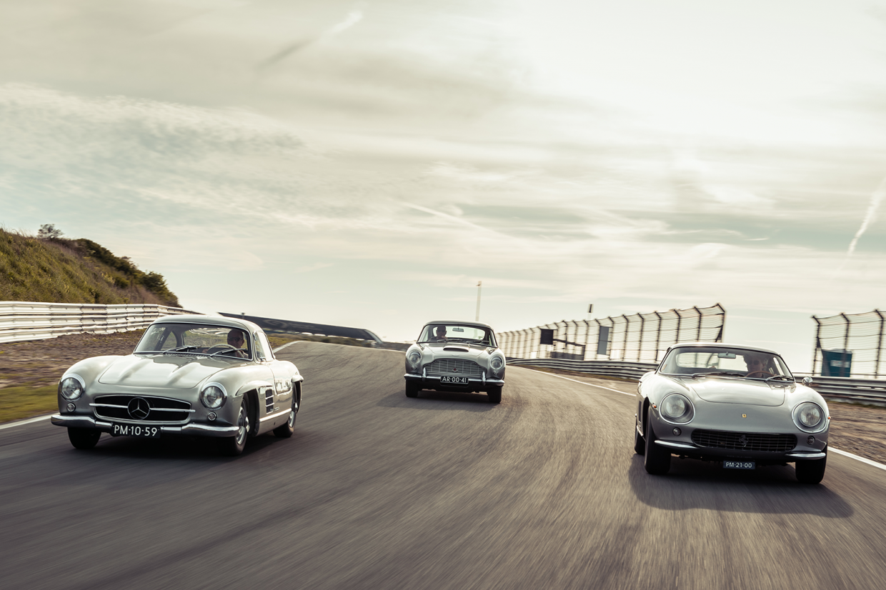 Classic & Sports Car – Aston Martin DB5 vs Mercedes-Benz 300SL vs Ferrari 275GTB: million dollar babies