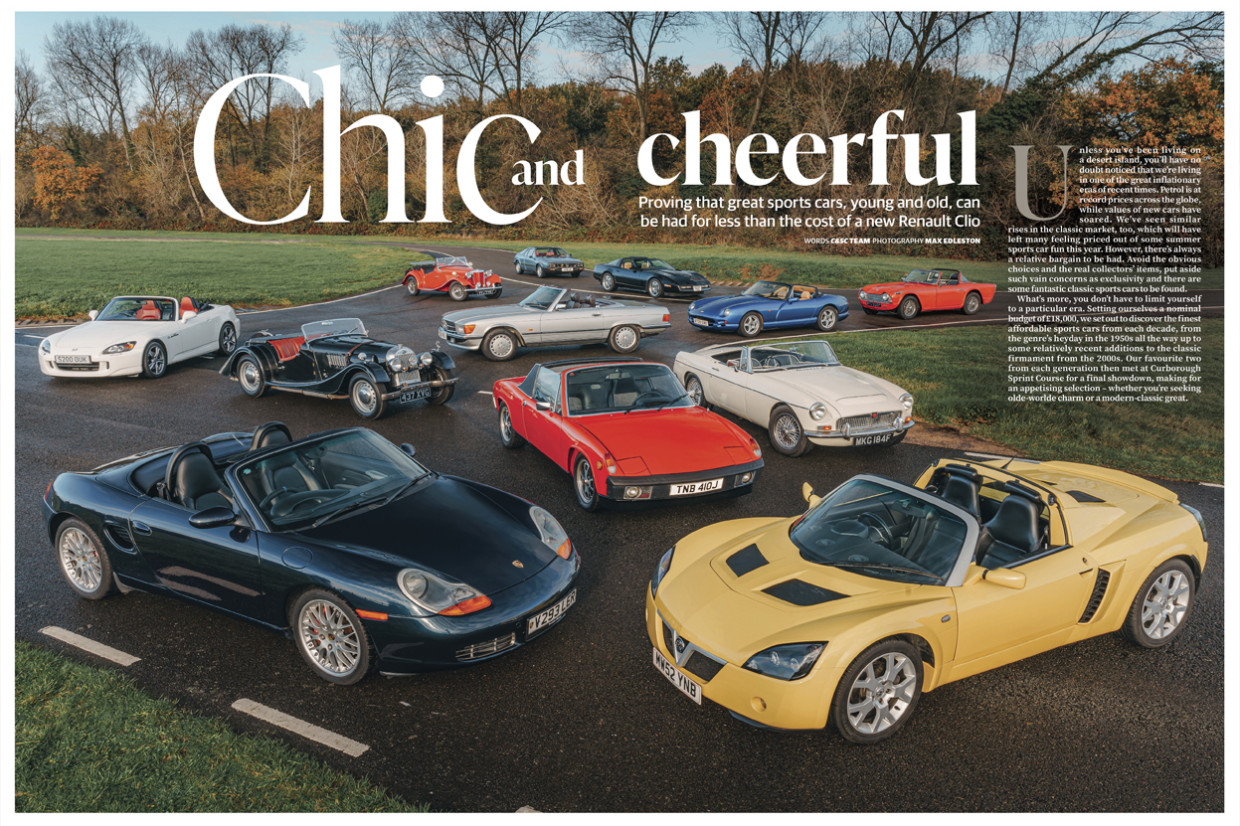 Sports car bargains inside the March 2023 issue of Classic & Sports