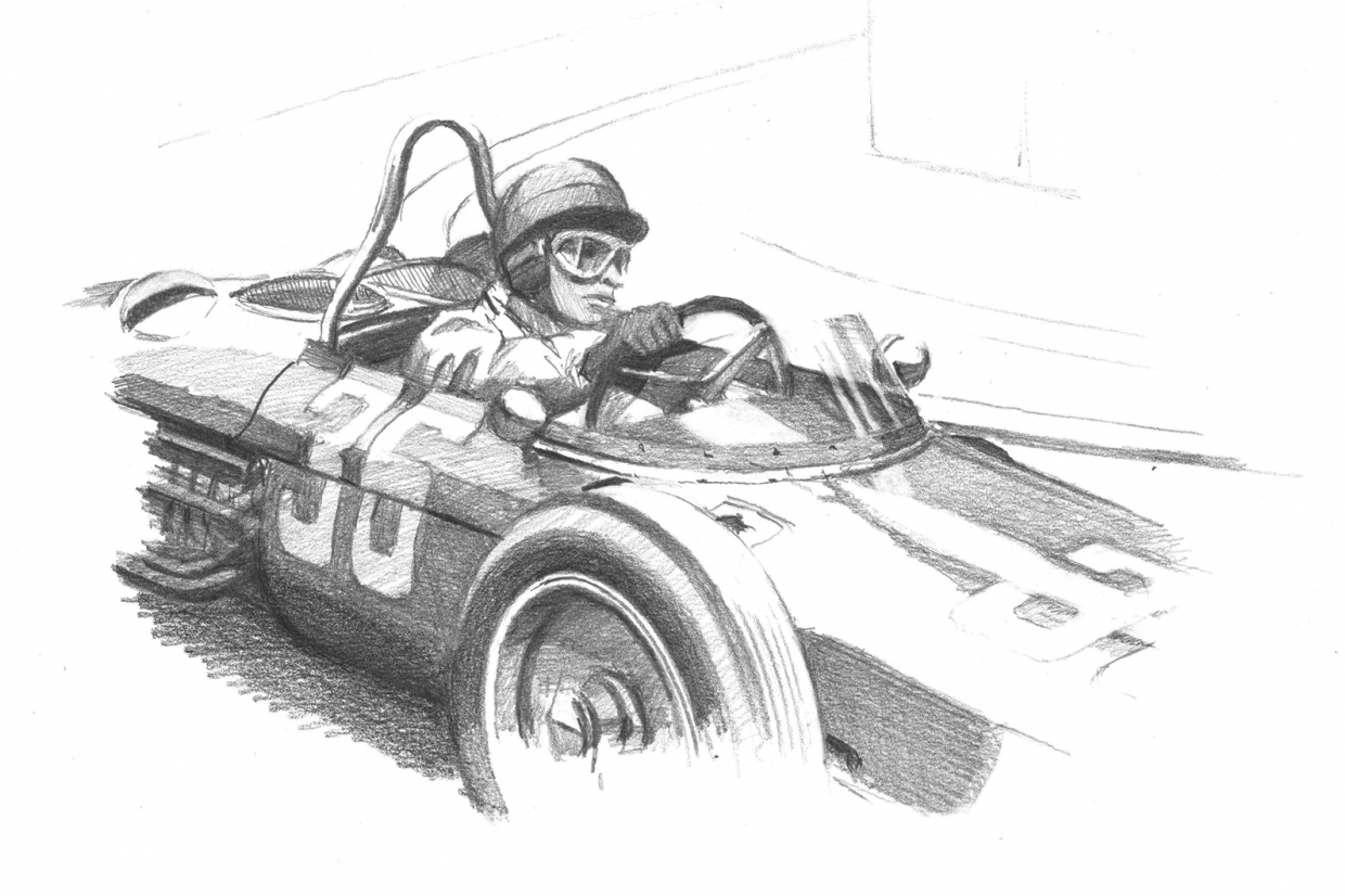 Classic & Sports Car – Motoring art: Martin Tomlinson
