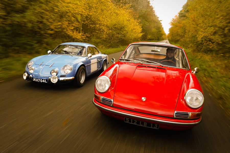 Classic & Sports Car – Porsche 911 vs Alpine A110: Rally heroes for the road