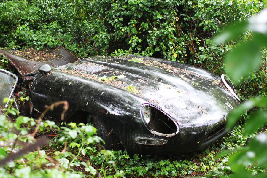 Classic & Sports Car – Epic restoration saves forest-find early E-type