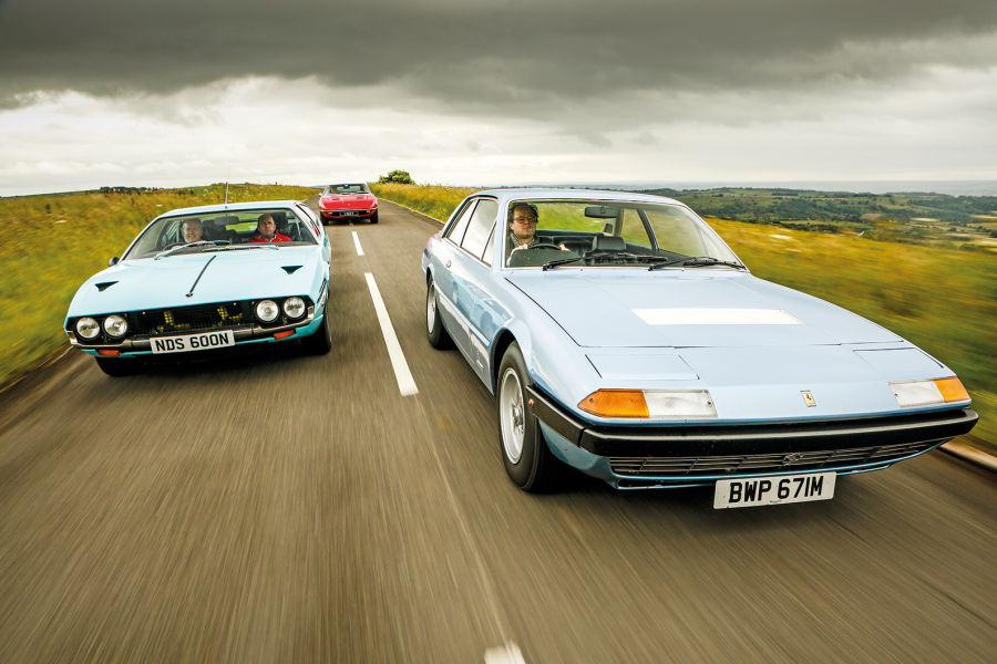 Classic & Sports Car – Practical performance: Lamborghini Espada vs Maserati Indy vs Ferrari 365GT4 2+2