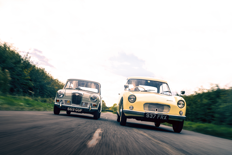 Classic & Sports Car – Wolseley Hornet vs Citroën Bijou: compacts with class