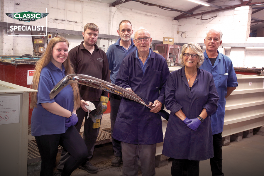Classic & Sports Car – The specialist: Doug Taylor Metal Finishing Co