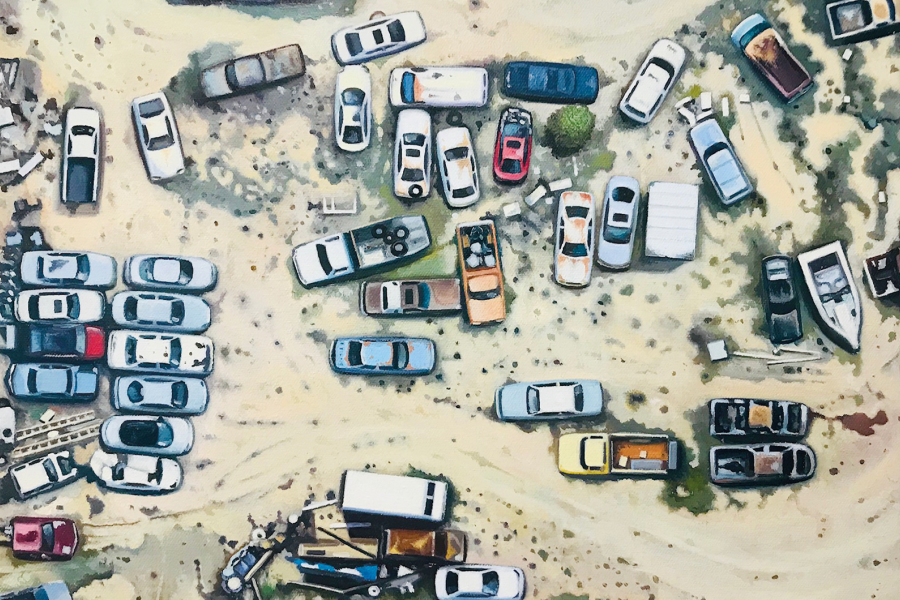 Classic & Sports Car – Motoring art: Jeremy Dickinson