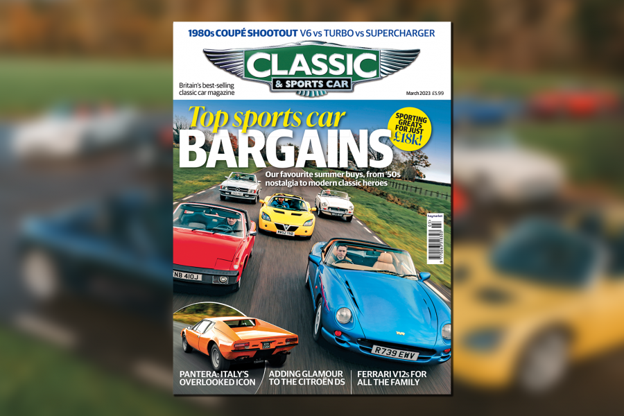Classic & Sports Car – Sports car bargains: inside the March 2023 issue of Classic & Sports Car
