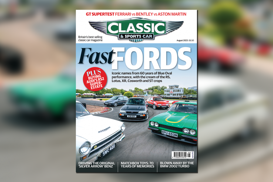 Classic & Sports Car – Fast Fords: inside the August 2023 issue of Classic & Sports Car