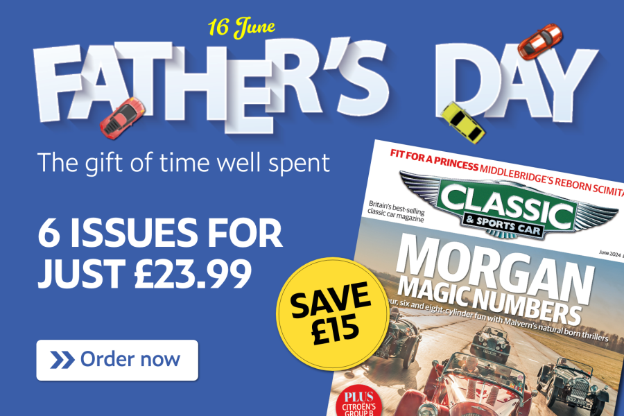 Classic & Sports Car – The ultimate Father’s Day gift