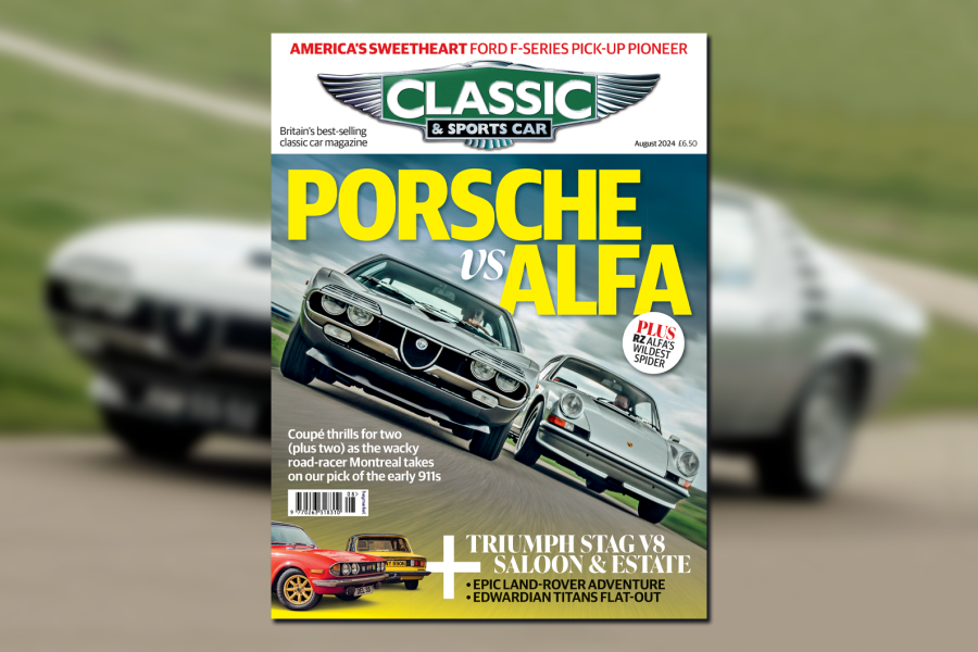 Classic & Sports Car – Porsche vs Alfa Romeo: inside the August 2024 issue of Classic & Sports Car
