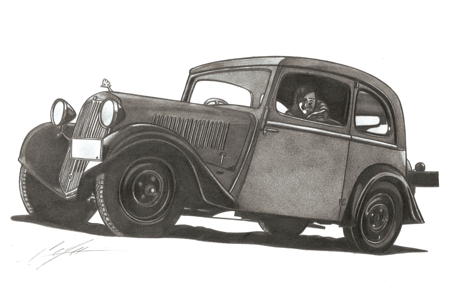 Classic & Sports Car – Motoring art: Stefan Ivanov