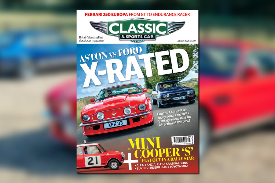 Classic & Sports Car – Aston Martin vs Ford: inside the January 2026 Classic & Sports Car