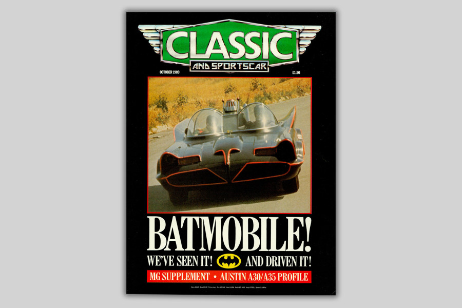 Classic & Sports Car – Remembering when Classic & Sports Car drove the Batmobile