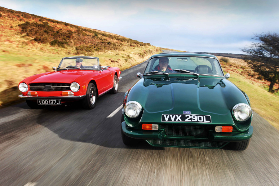 Classic & Sports Car – Triumph TR6 vs TVR 2500M: heart transplant
