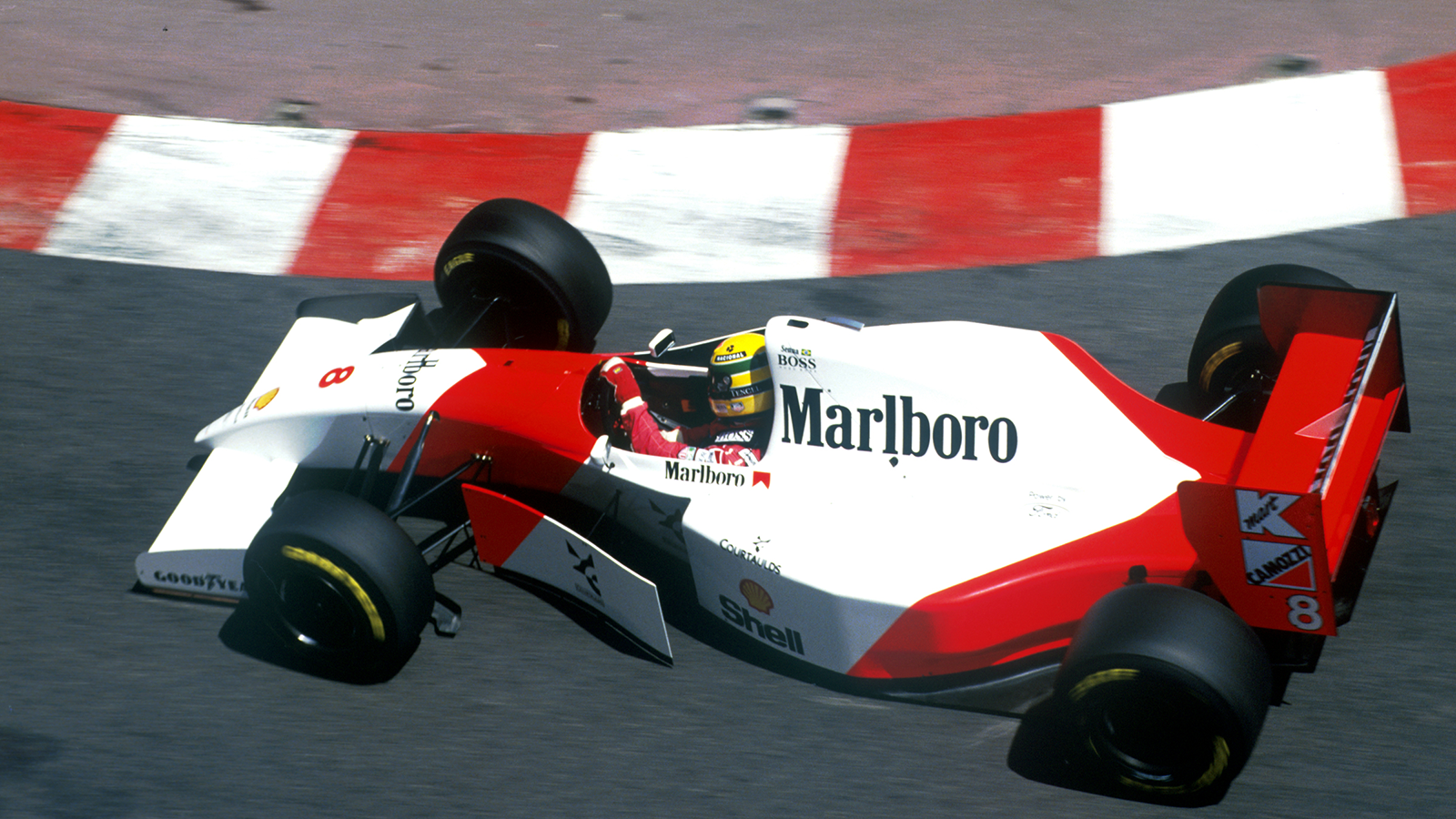 Ayrton Senna's F1-winning McLaren up for auction