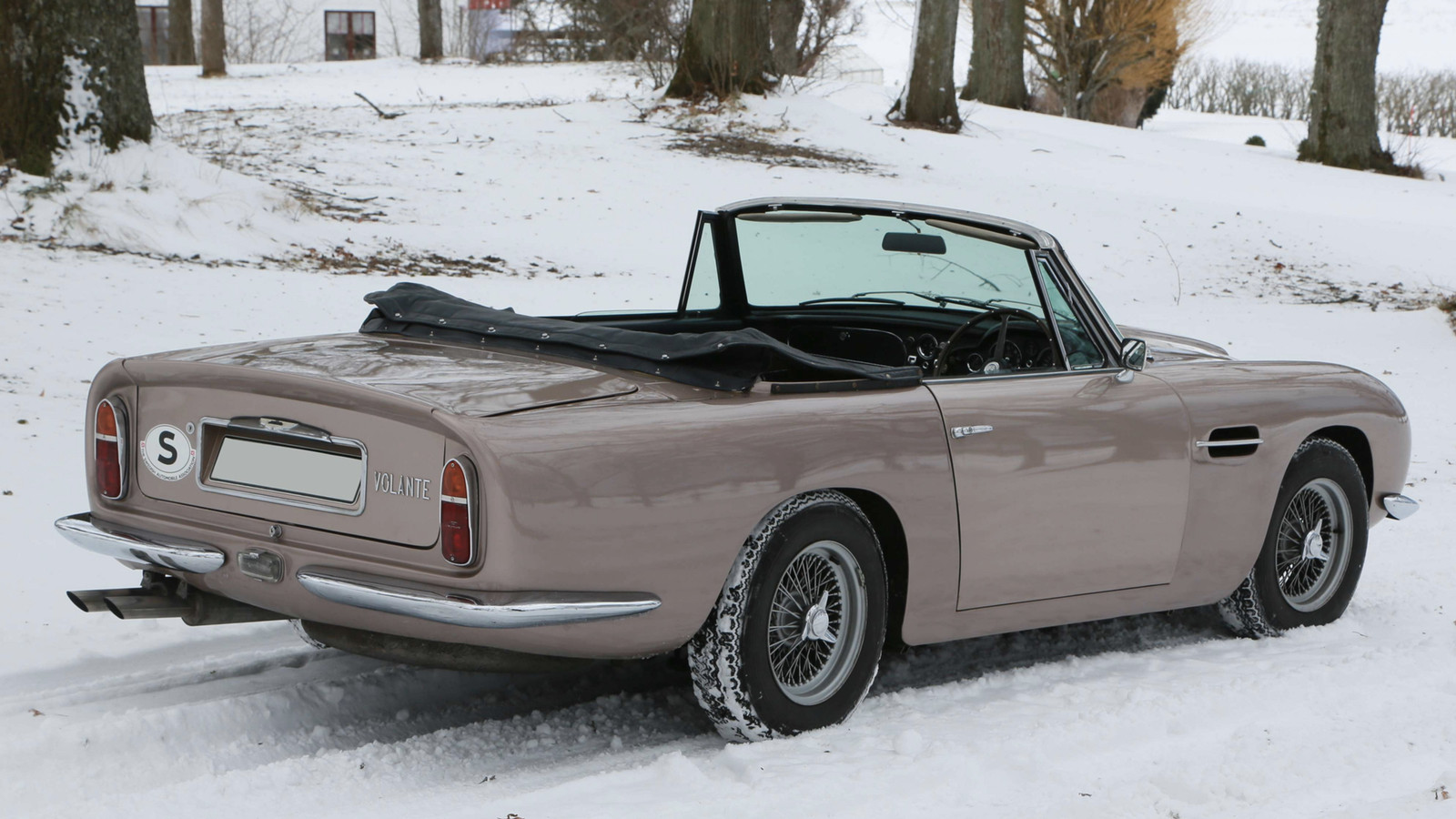 1968 DB6 Volante heads to auction in Paris