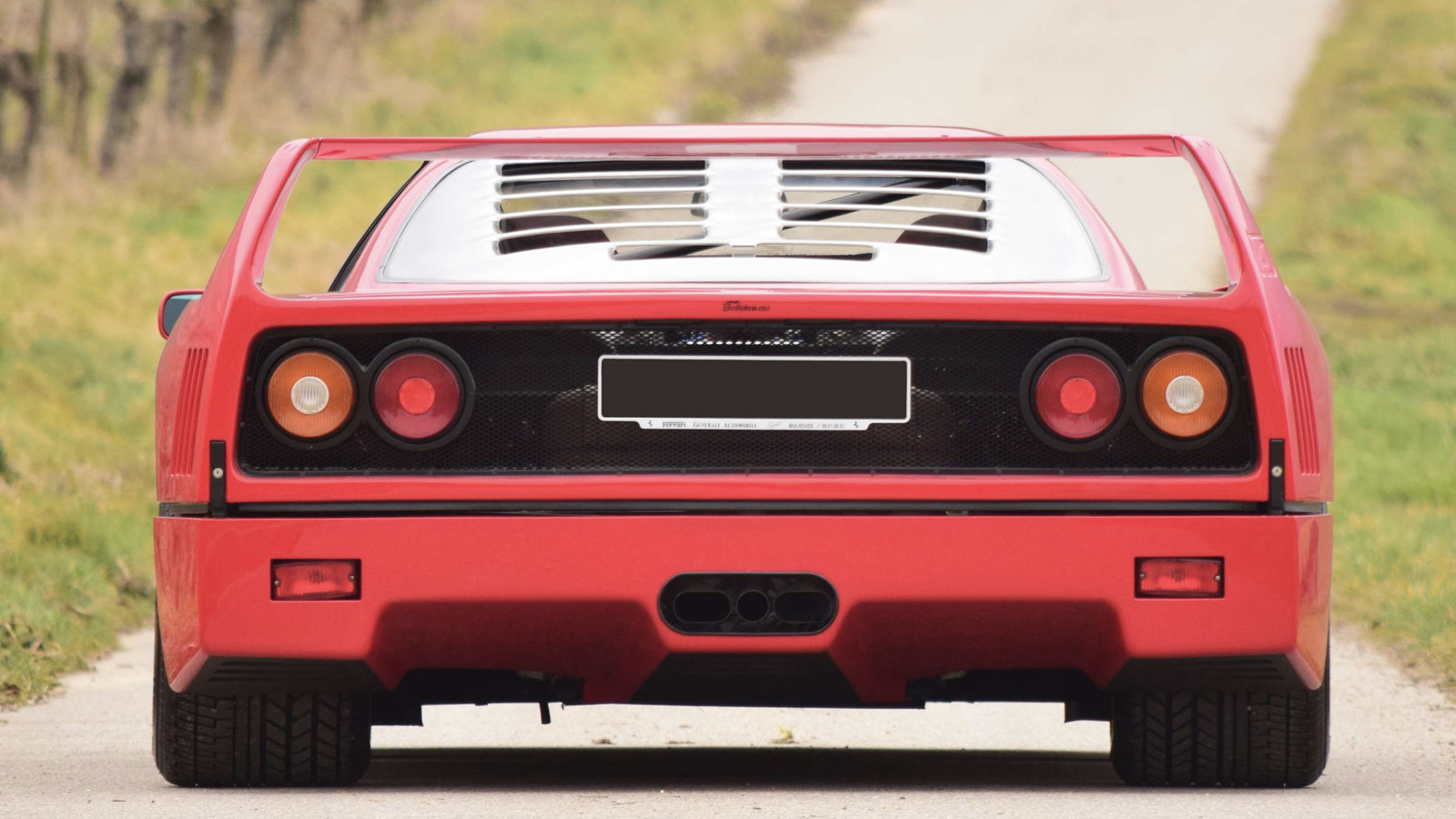 Flawless F40 up for sale at Artcurial’s April auction