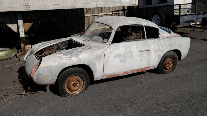 Rare trio of TV barn-find Fiat-Abarths set for auction