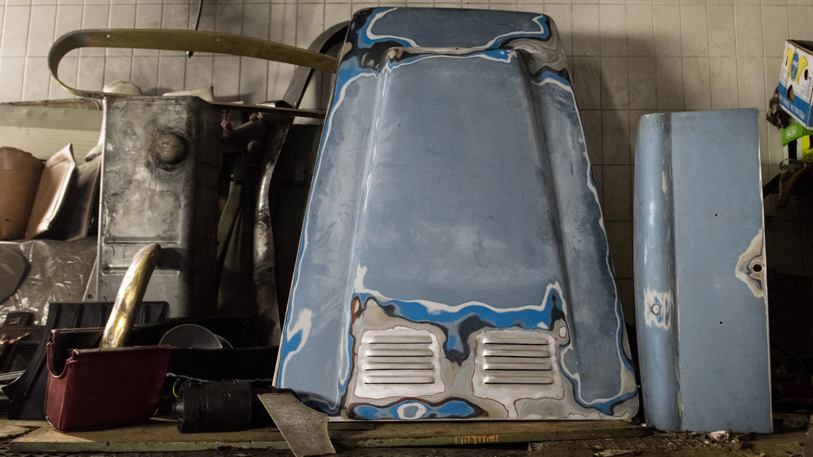 Unique barn-find Jaguar XK140 makes a fortune for charity at auction