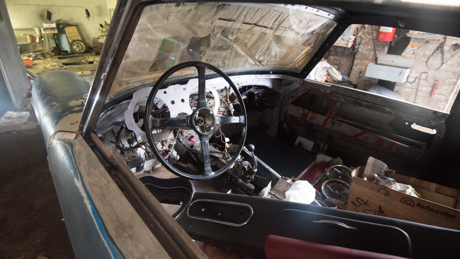 Unique barn-find Jaguar XK140 makes a fortune for charity at auction