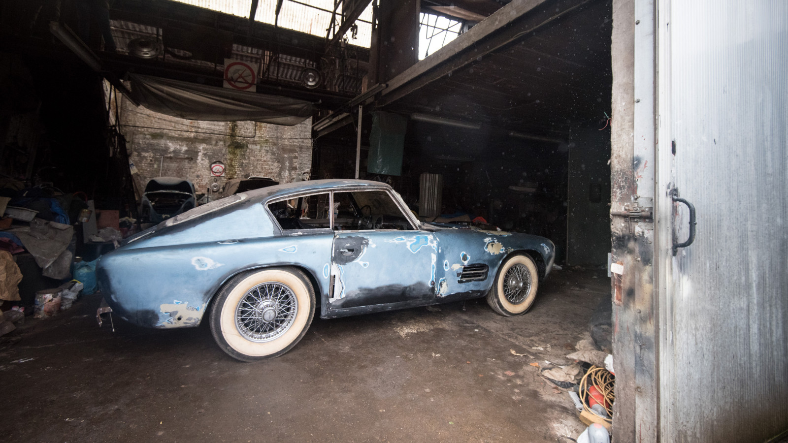 Barn-find Michelotti XK140 going under the hammer