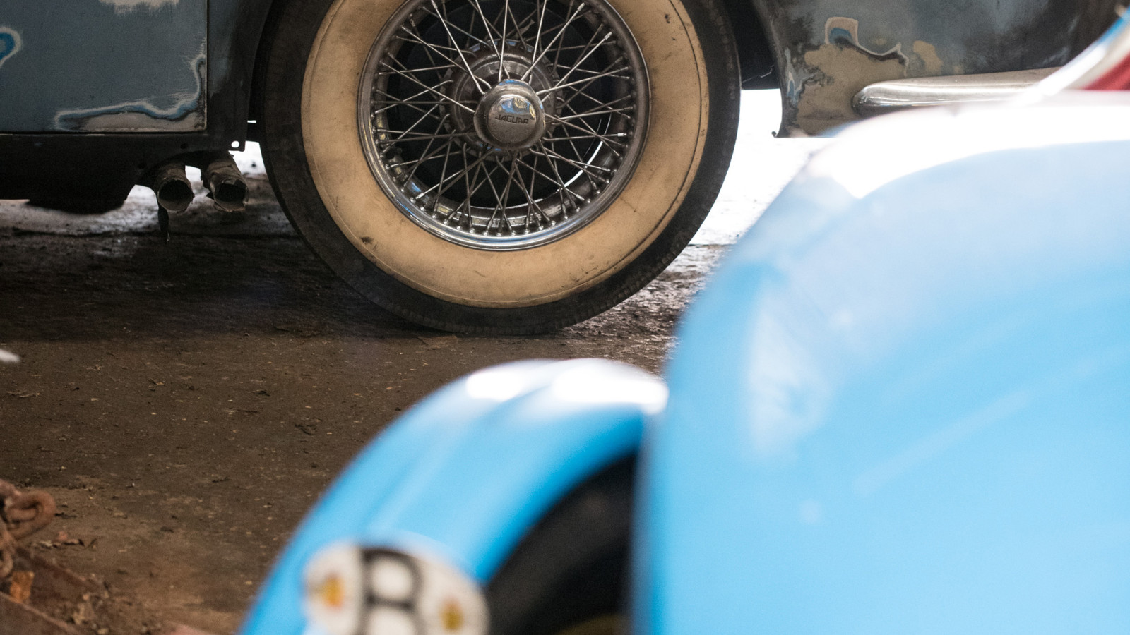 Barn-find Michelotti XK140 going under the hammer