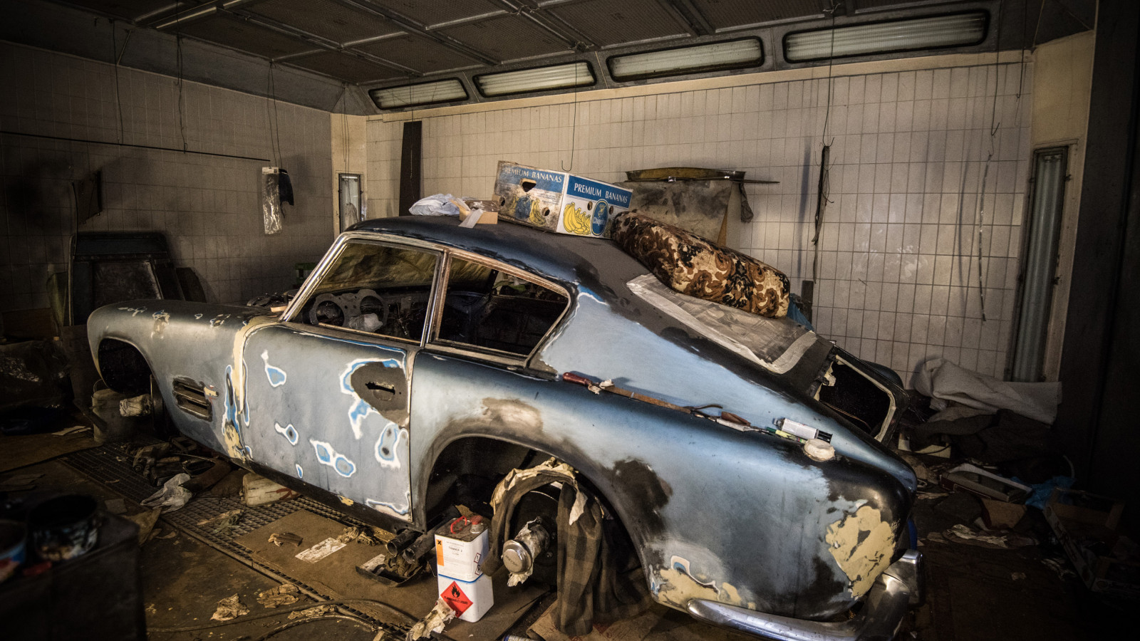 Barn-find Michelotti XK140 going under the hammer