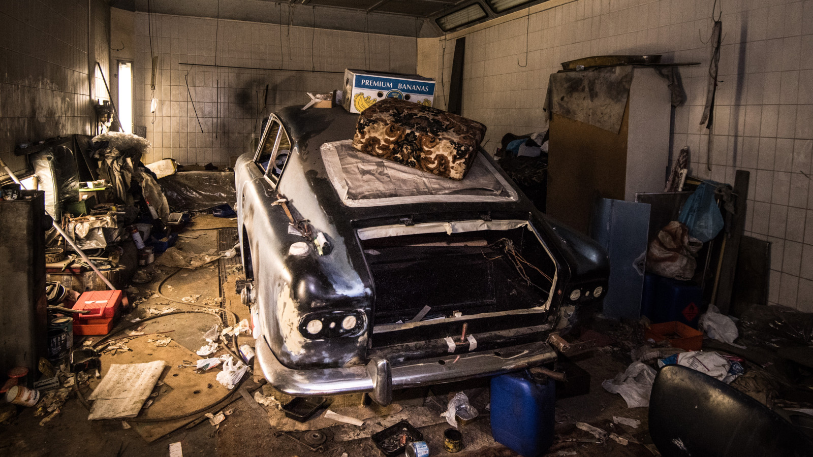 Barn-find Michelotti XK140 going under the hammer