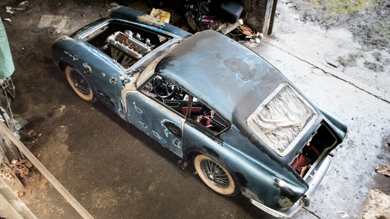 Barn-find Michelotti XK140 going under the hammer