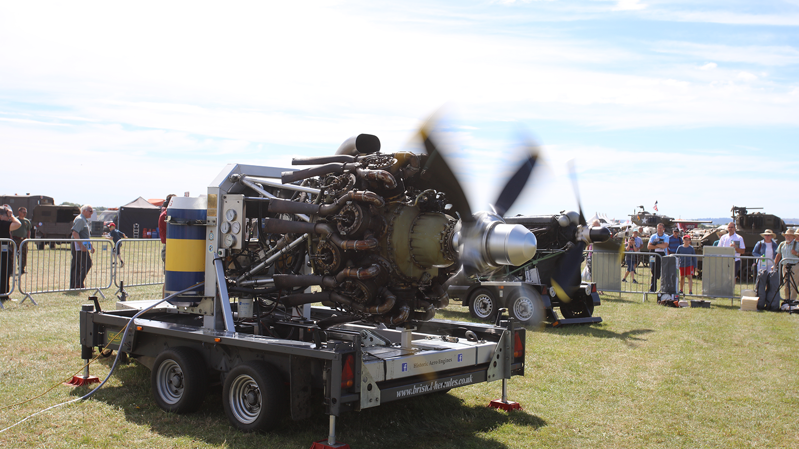 The sights and sounds of The Classic & Sports Car Show in association with Flywheel 2018 at Bicester Heritage