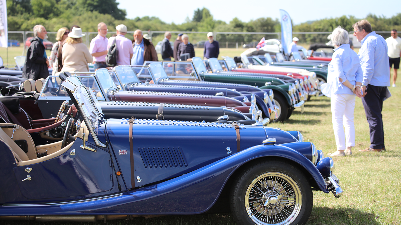 The sights and sounds of The Classic & Sports Car Show in association with Flywheel 2018 at Bicester Heritage