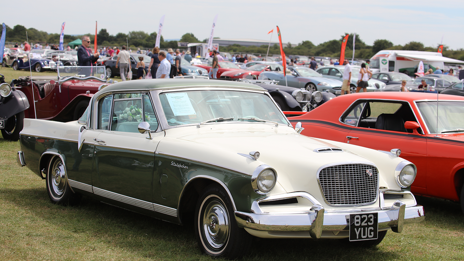 The sights and sounds of The Classic & Sports Car Show in association with Flywheel 2018 at Bicester Heritage