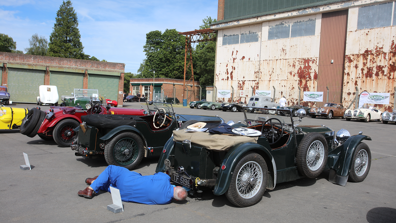 The sights and sounds of The Classic & Sports Car Show in association with Flywheel 2018 at Bicester Heritage