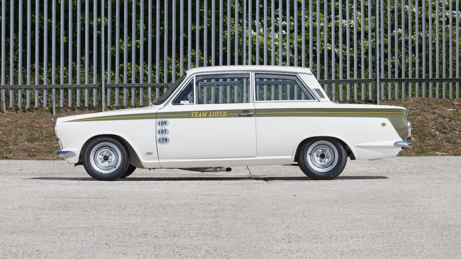 Lotus Cortinas driven by Jacky Ickx and Jim Clark to sell at auction