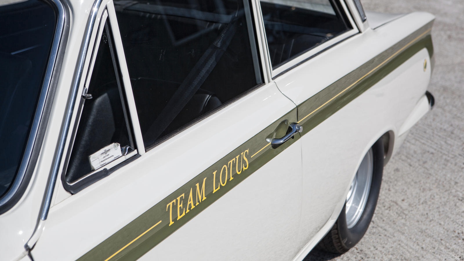 Lotus Cortinas driven by Jacky Ickx and Jim Clark to sell at auction