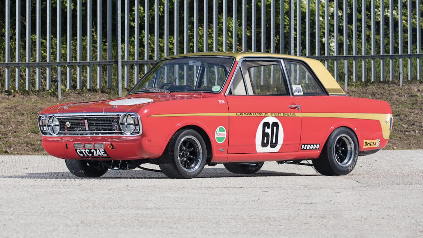 Lotus Cortinas driven by Jacky Ickx and Jim Clark to sell at auction