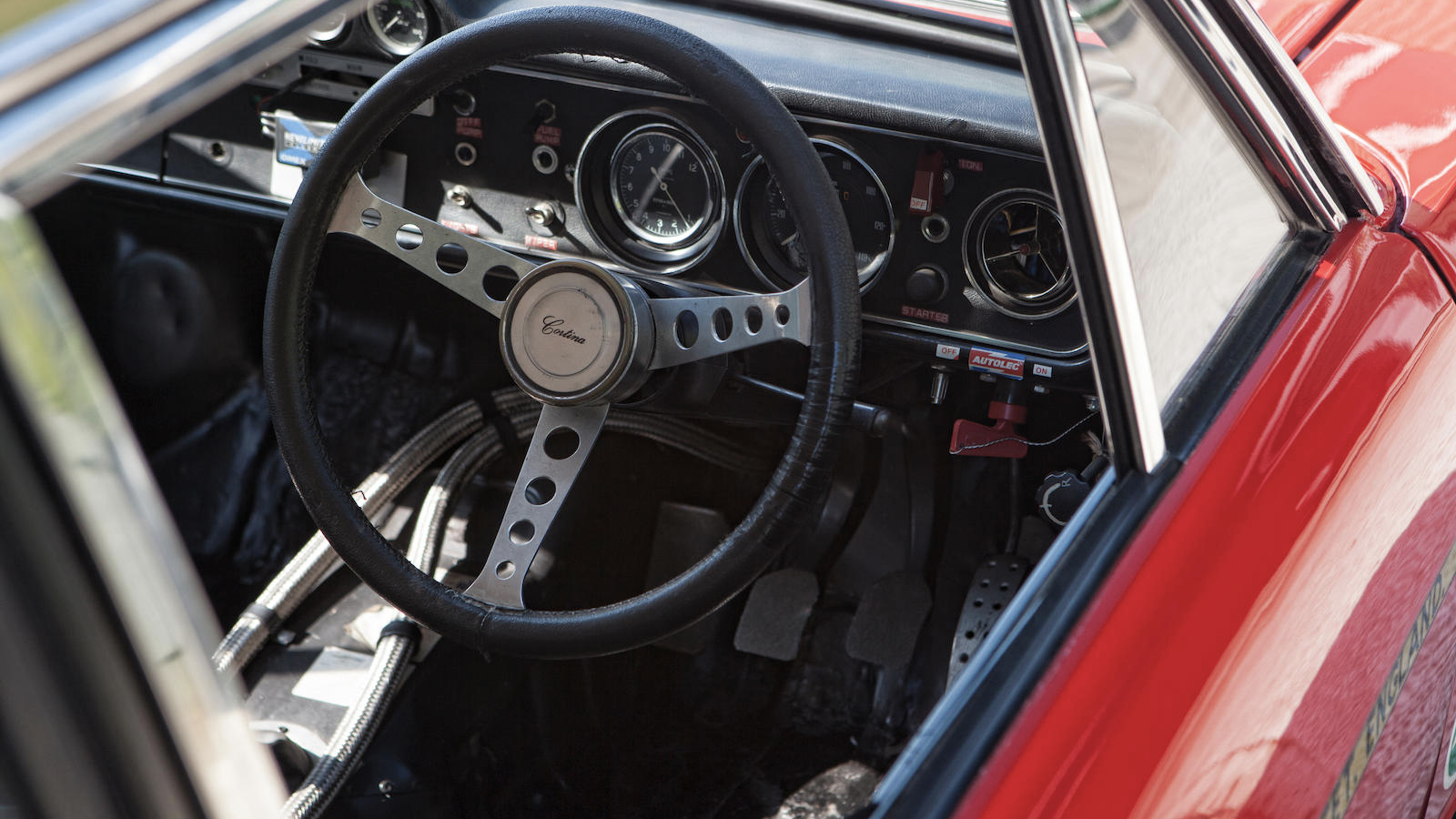 Lotus Cortinas driven by Jacky Ickx and Jim Clark to sell at auction