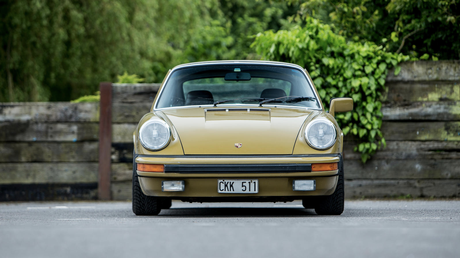The Porsche 911S from The Bridge is being auctioned for charity