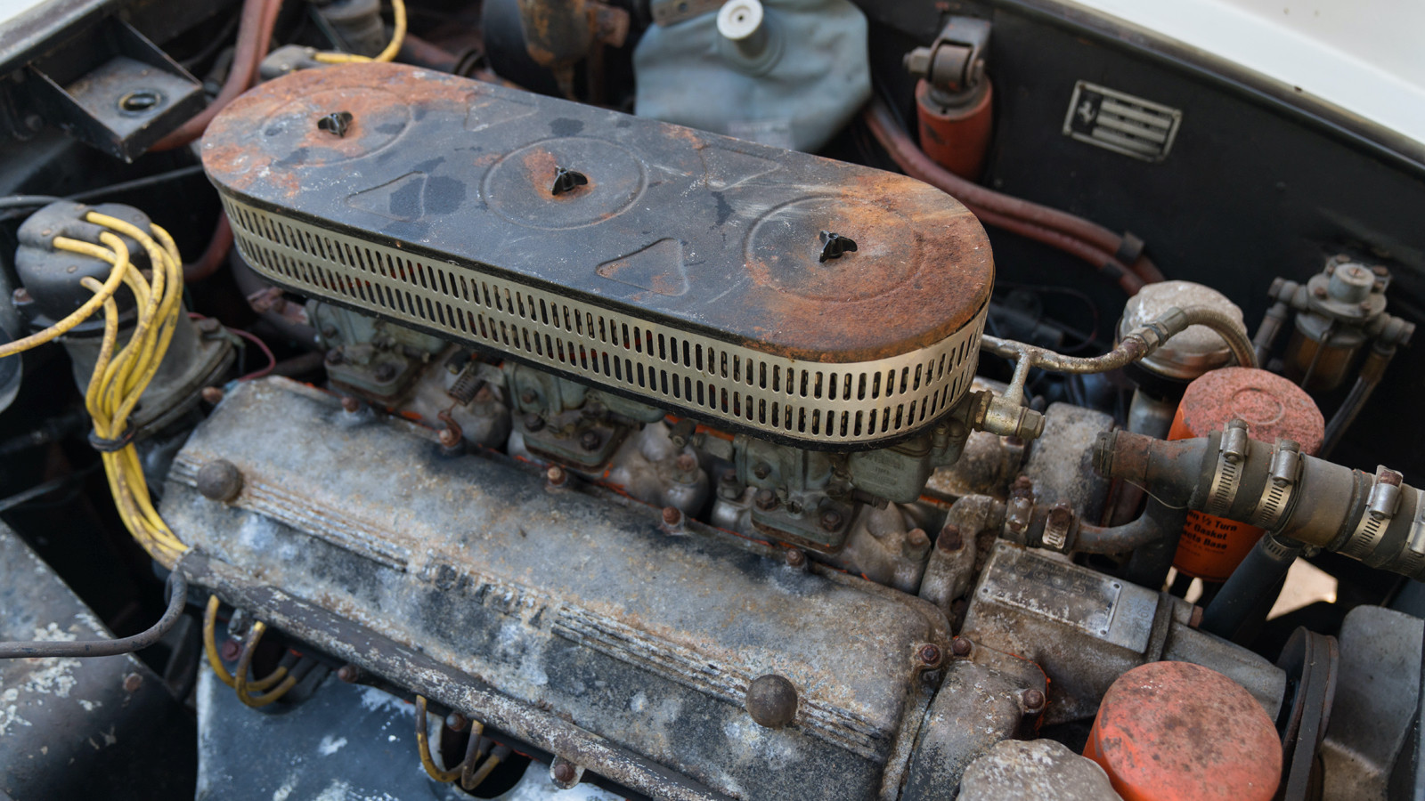 This barn-find Ferrari just sold for $1.3m