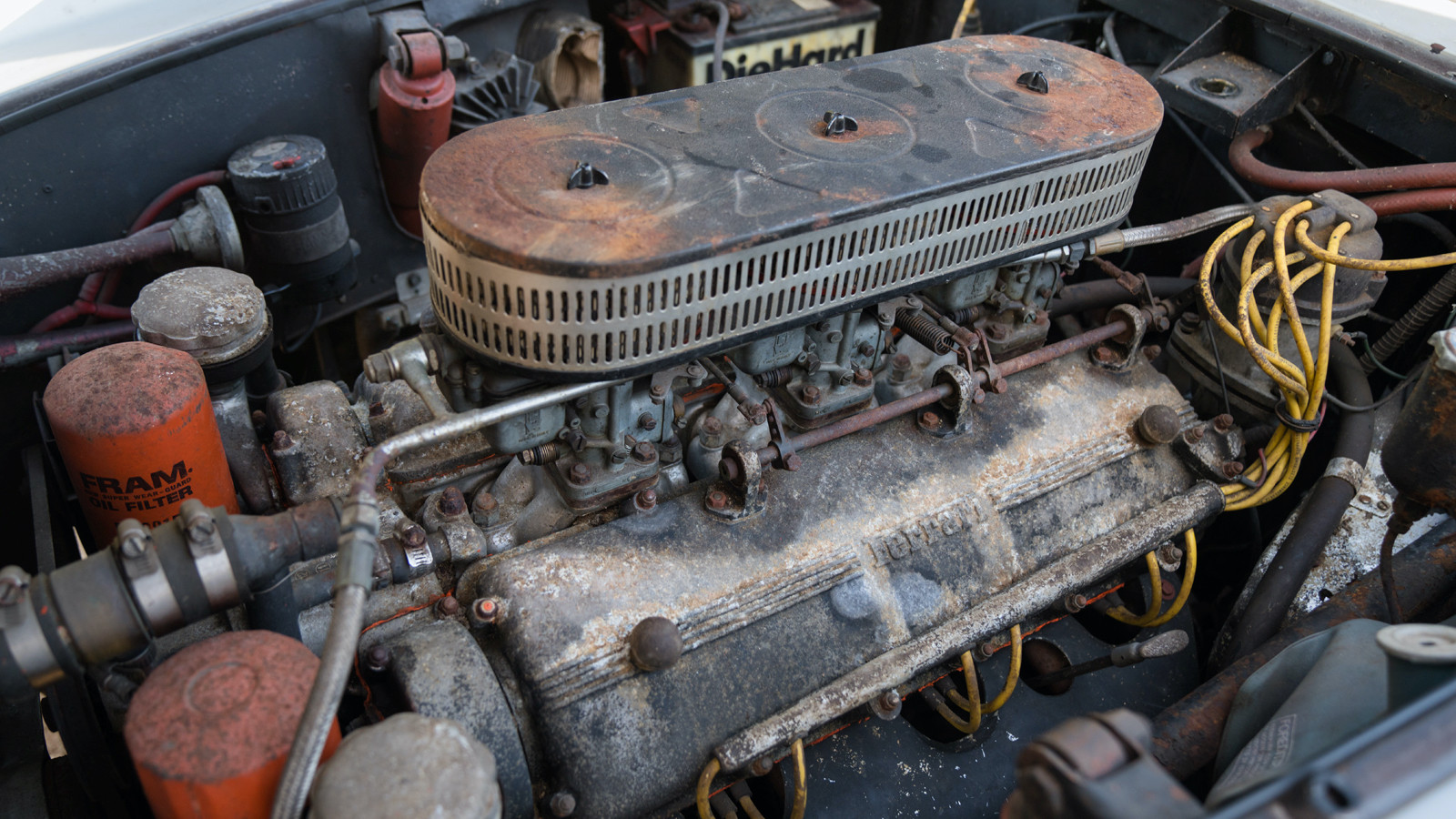 This barn-find Ferrari just sold for $1.3m