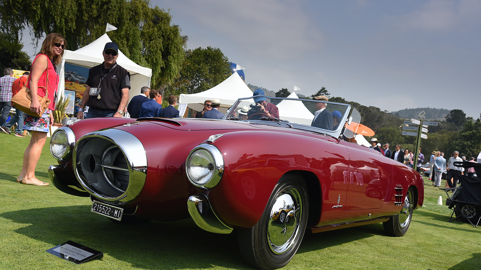 Space-age Lancia prototype stuns crowds at The Quail
