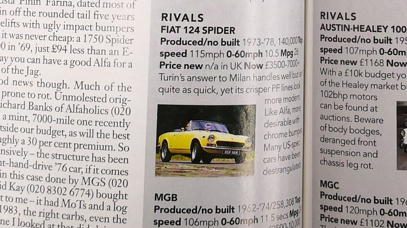 £10k classics from 2003 and what they cost today