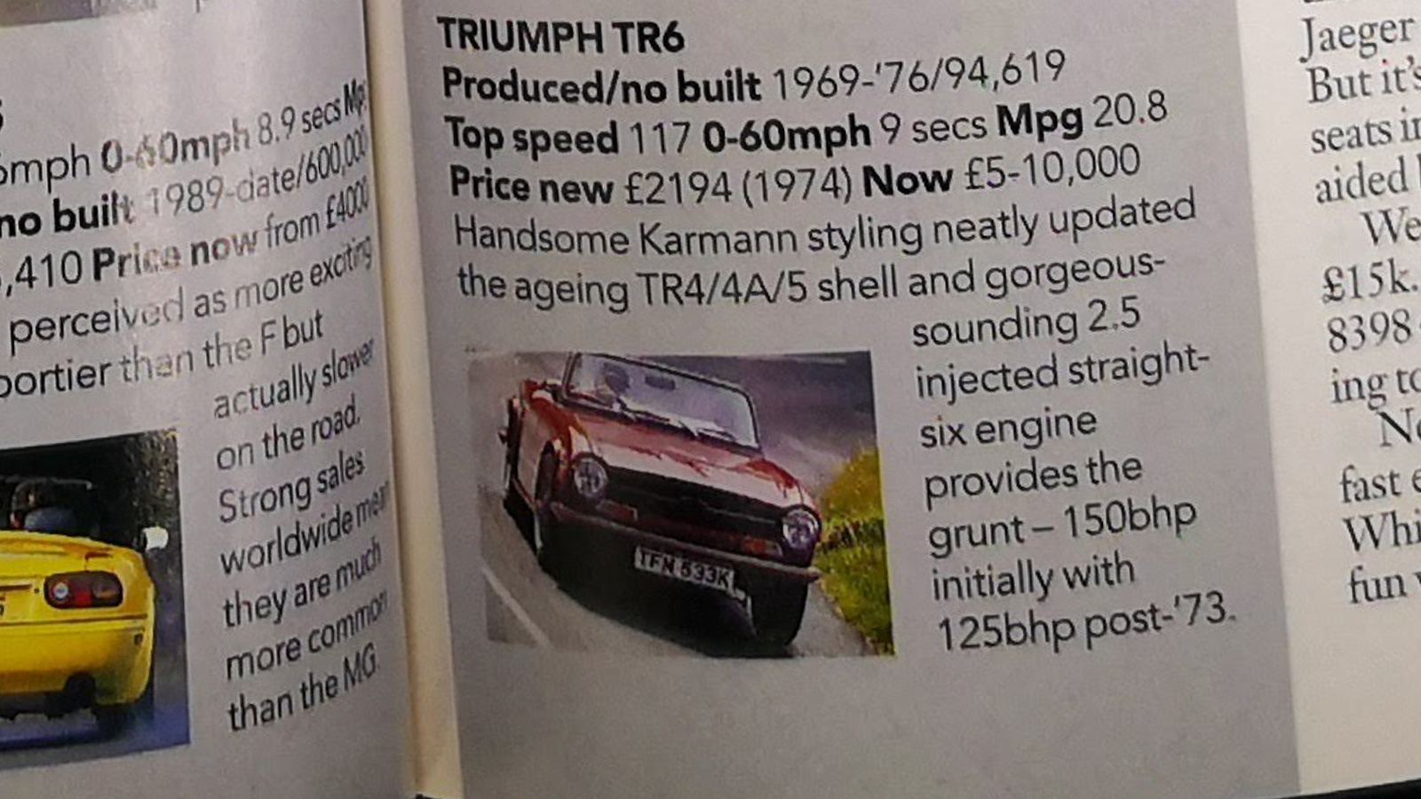 £10k classics from 2003 and what they cost today